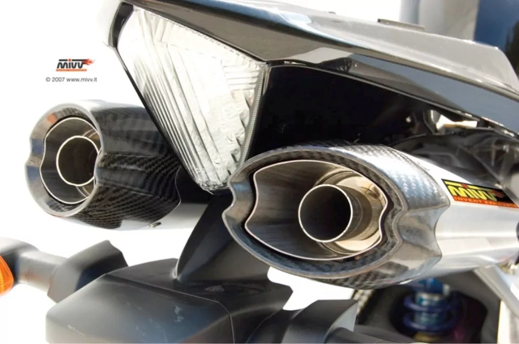 MIVV 2x SUONO In Edelstahl Für YAMAHA YZF 1000 R1 07-08