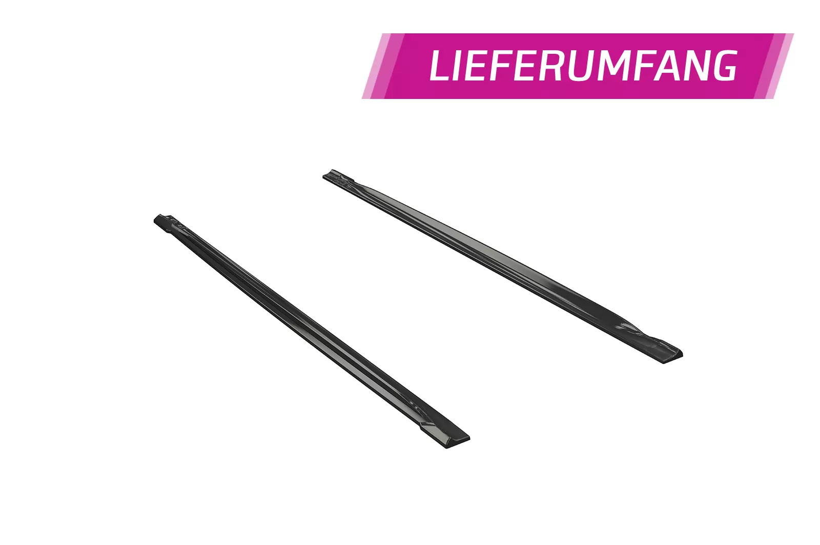 Seitenschweller für Kia Rio (YB) SS485 Schwarz Strukturiert