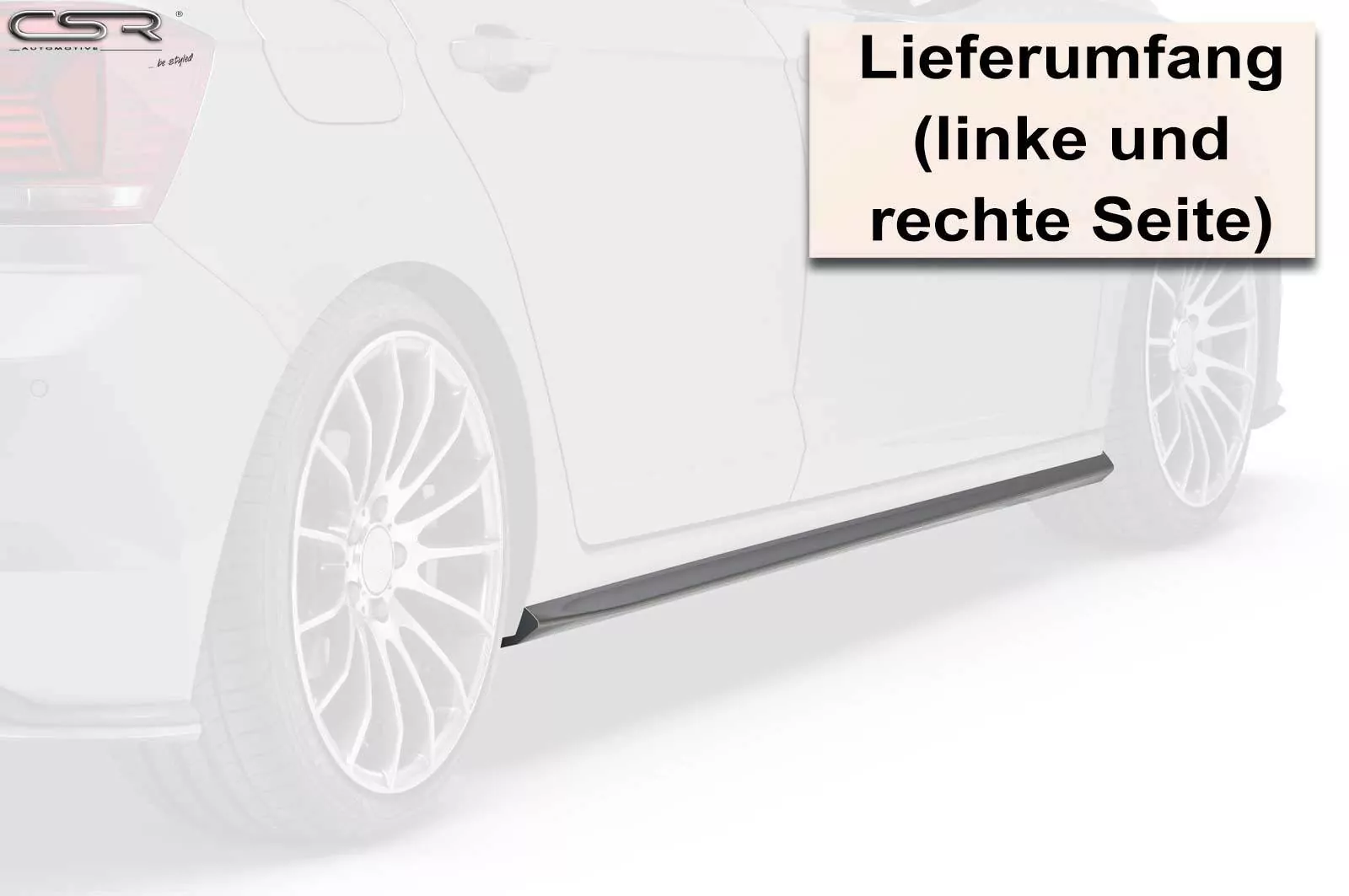 Seitenschweller für VW Polo VI 2G GTI / R-Line SS452