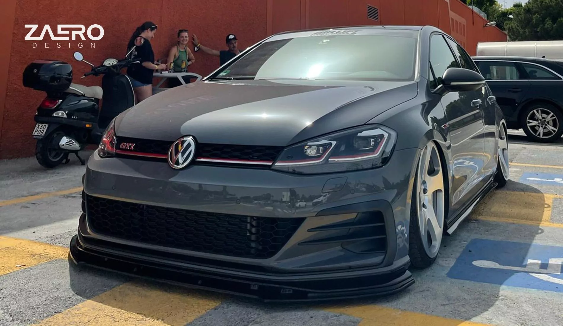 EVO-1 Frontspoiler für VW Golf 7 GTI TCR (Facelift)