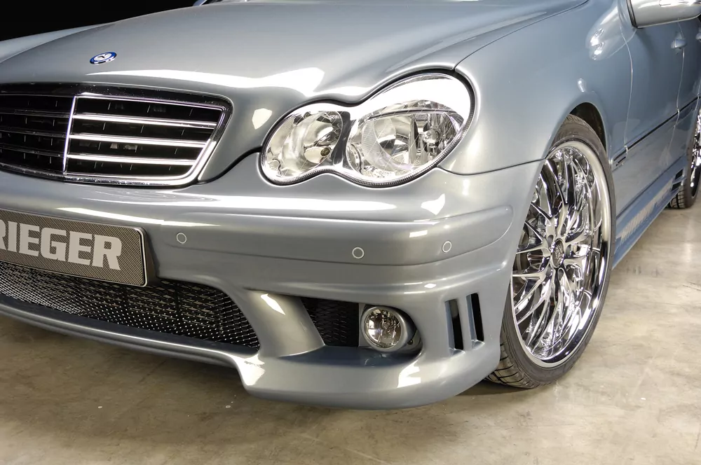 Rieger Spoilerstoßstange passend für Mercedes C-Klasse W203 | tuning ...