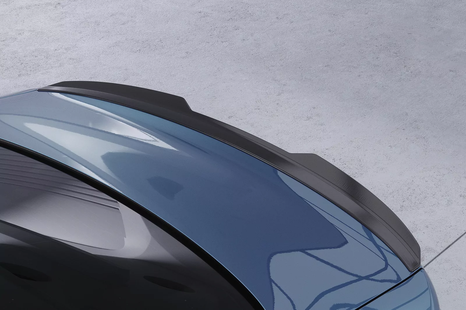 Heckflügel mit ABE für BMW 4er G22 Coupe HF836 Schwarz Strukturiert