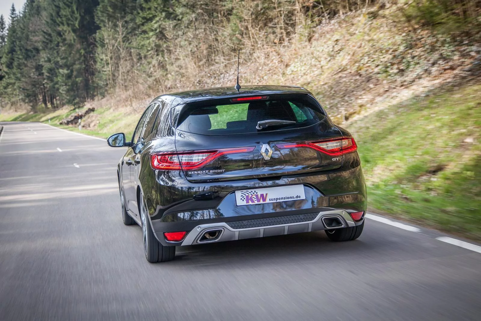 KW Gewindefahrwerk V2 inox RENAULT MEGANE IV Schrägheck (RFB, B9A/M/N_) 11/2015-