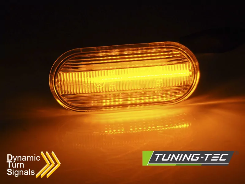 Side Direction White Led Seq Fits Vw Golf 4 / Bora 95- / Golf 3 95-/ Ibiza 95 -99/ Toledo