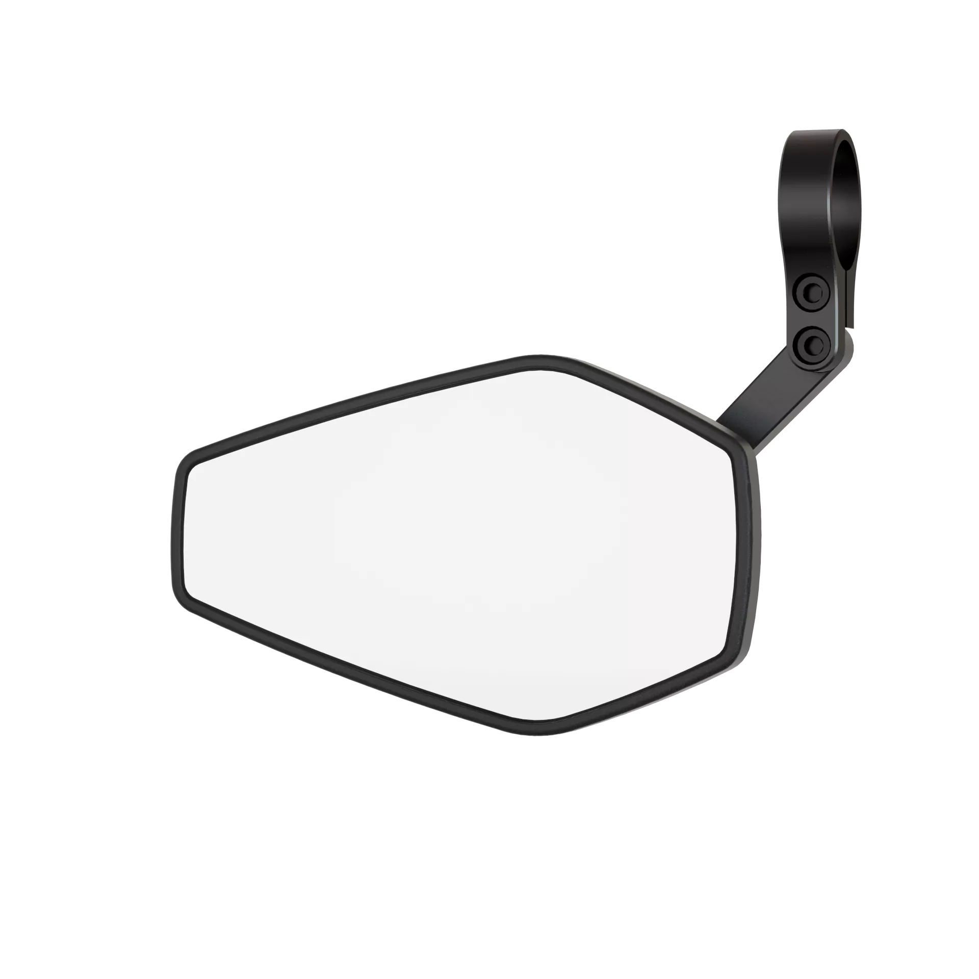 HIGHSIDER smart Lenkerendenspiegel Booster 2 Schwarz Kurz (1Stck.)