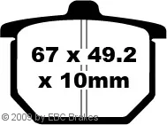 Ebc-fa30 (fa29 / 30 / 31 Sind Identisch) (=11,10,9mm)