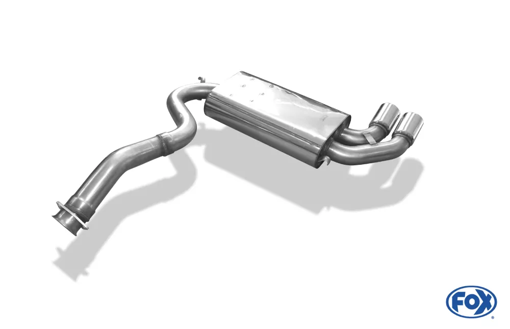 Audi Urquattro  Endschalldämpfer - 2x76 Typ 10