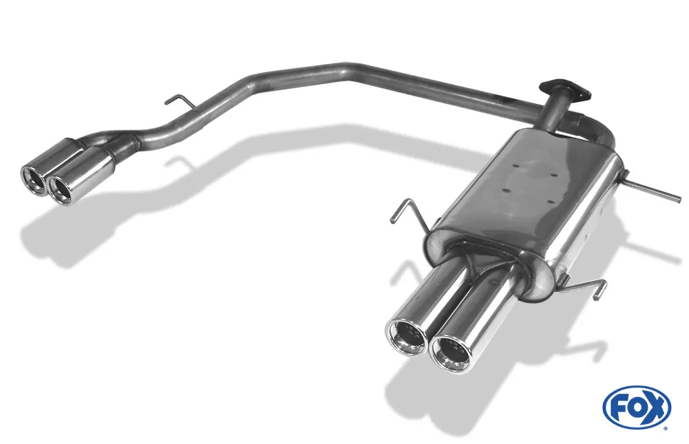 Nissan Primera P11 - 4/5trg. Limousine  Endschalldämpfer Ausgang rechts/links - 2x90 Typ 13 rechts/links