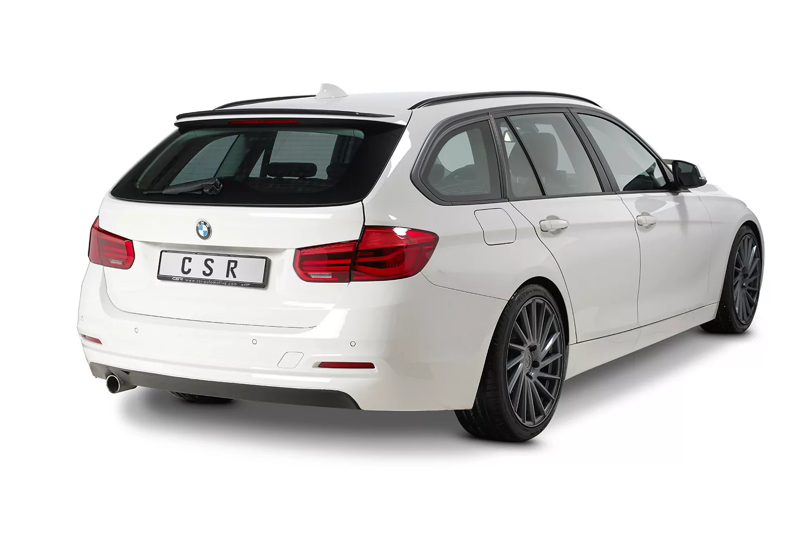 Heckflügel mit ABE für BMW 3er F31 Touring HF751-M Carbon Look (matt)