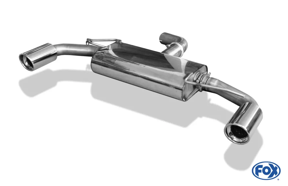 VW Golf 6 - 1,8l TFSI/ GTD  Endschalldämpfer Ausgang rechts/links - 1x100 Typ 25 rechts/links