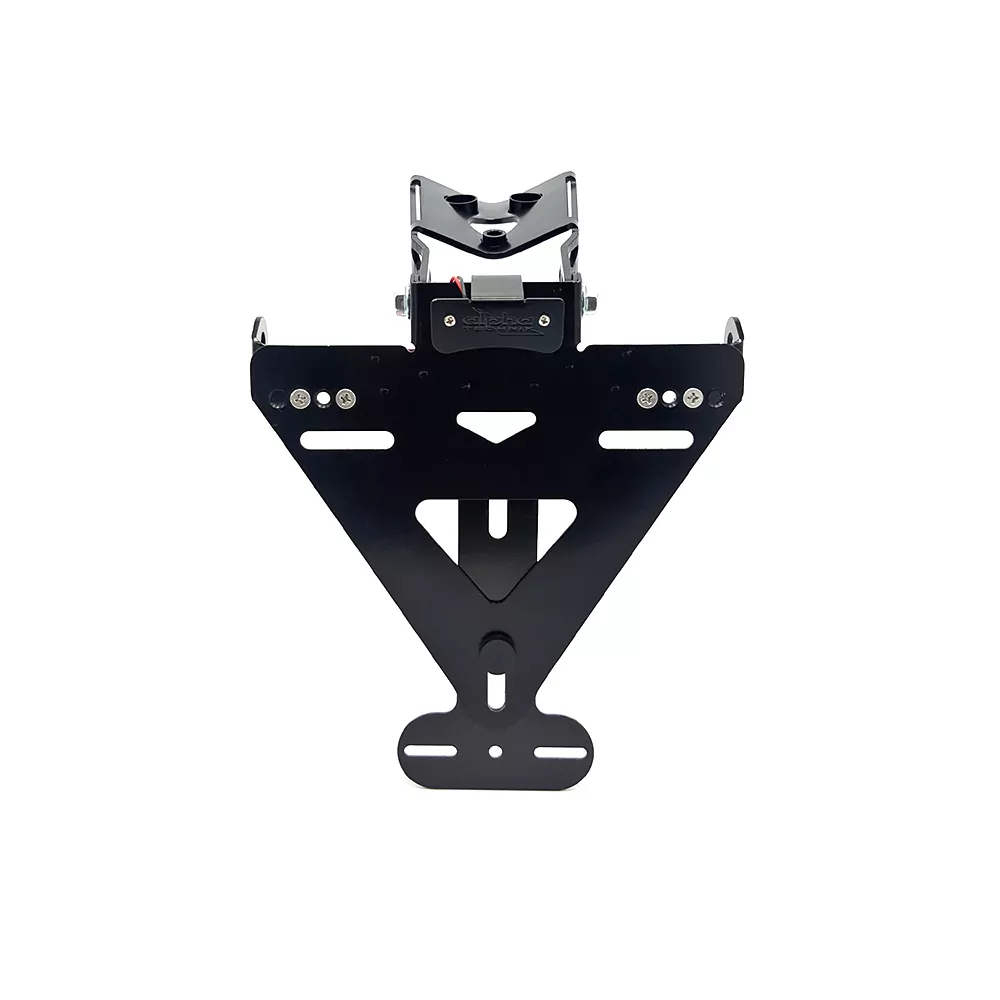 alpha Technik Kennzeichenhalter Yamaha YZF-R1,R1M; Typ RN32,RN49,RN65; Modelljahr 2017-