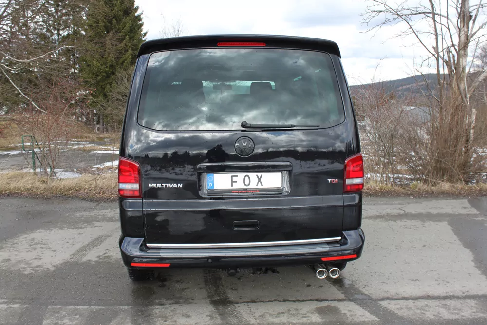 VW Bus T5/ T6  Endschalldämpfer - 2x88x74 Typ 33