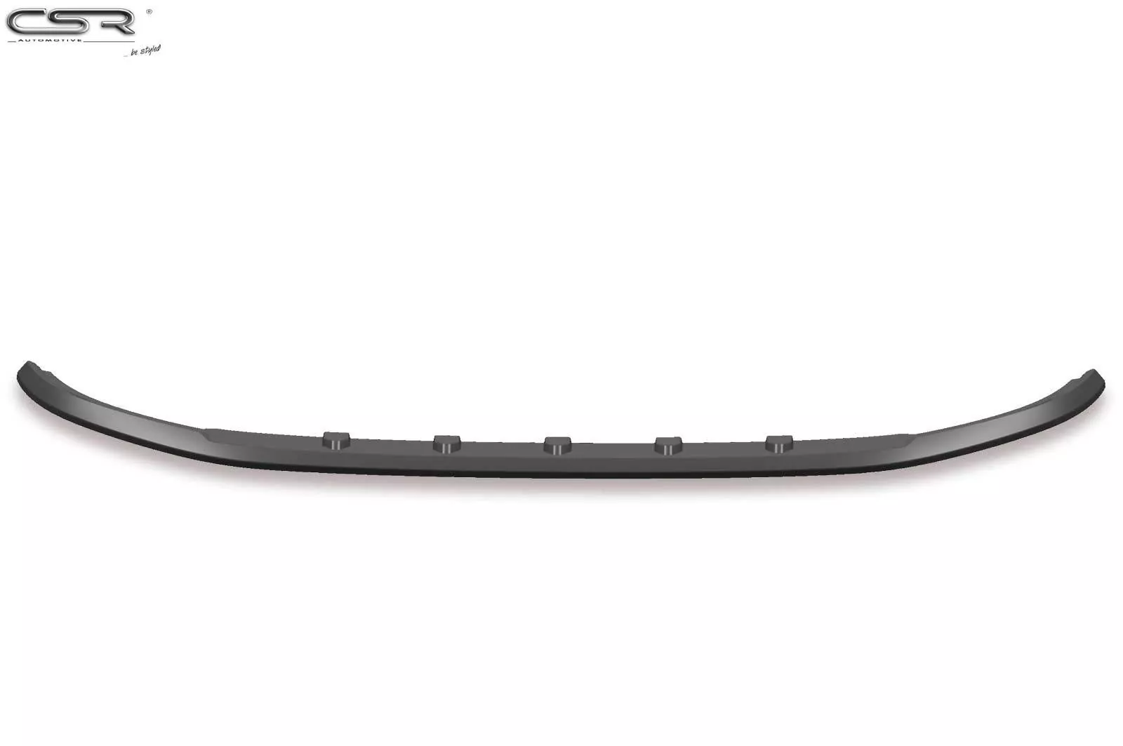 Cup-Spoilerlippe mit ABE für VW Polo VI 2G (Typ AW) CSL417-M Carbon Look (matt)