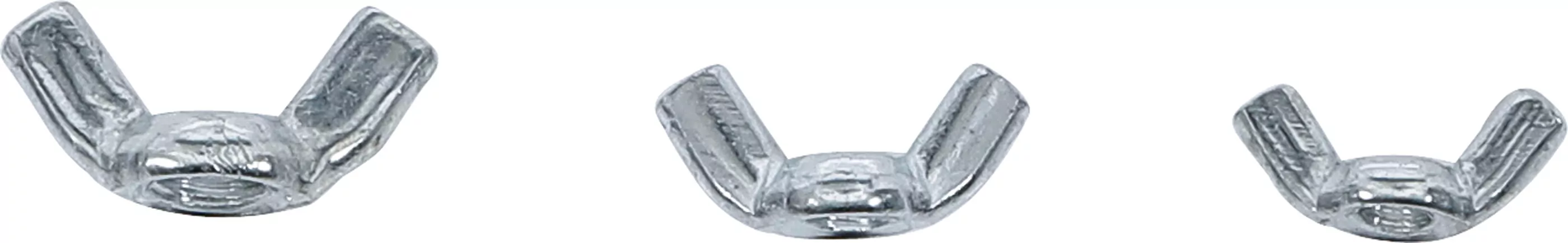 Flügelmuttern-Sortiment | 75-tlg.