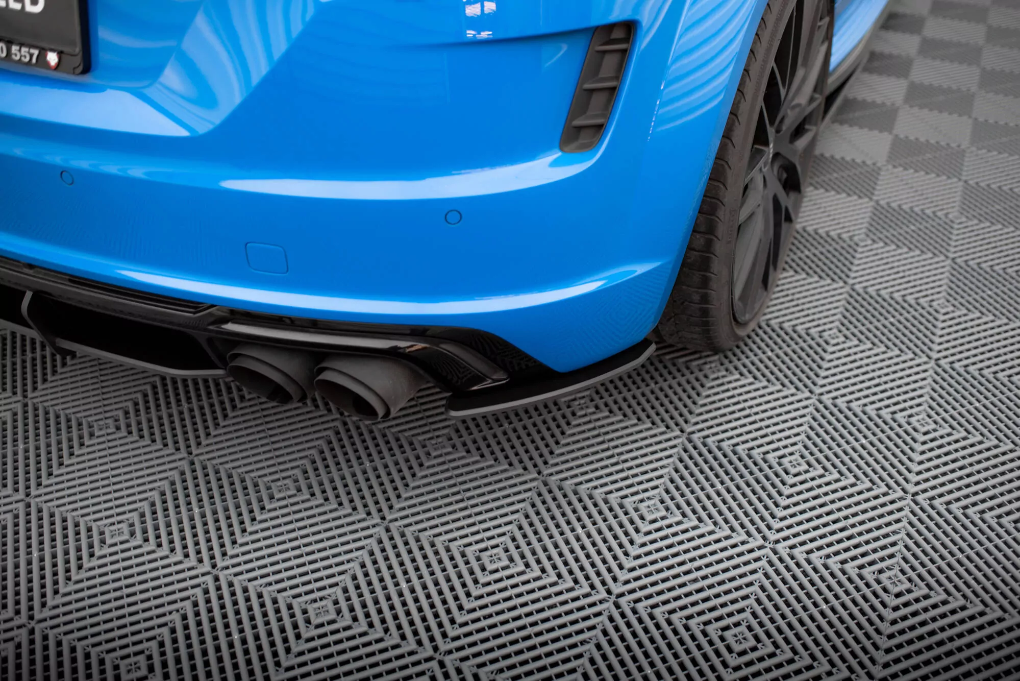 Street Pro Heck Ansatz Flaps Diffusor Für Audi TT S 8S Facelift