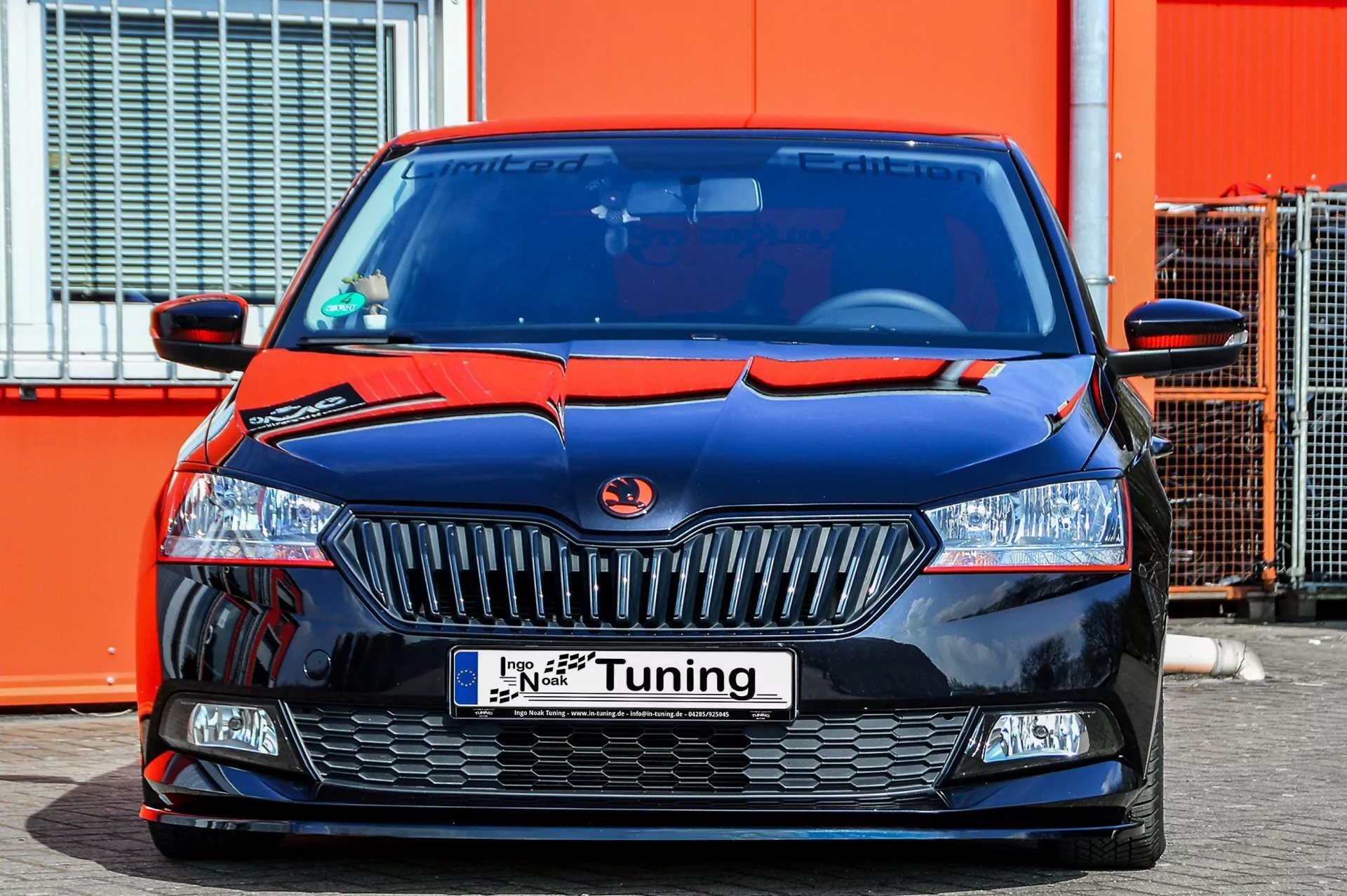 Cup Frontspoilerlippe für Skoda Fabia 3 NJ Facelift ab 2017-