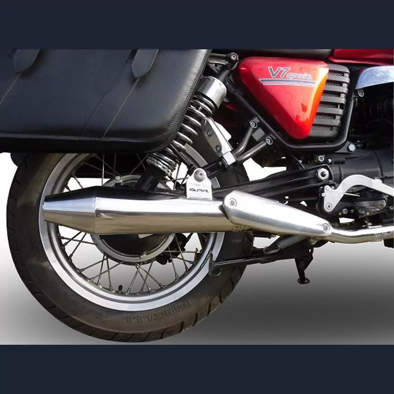 Bmw R 100 Gs 1987-1996, Vintacone, Homologated legal slip-on exhaust including removable db killer and link pipe
