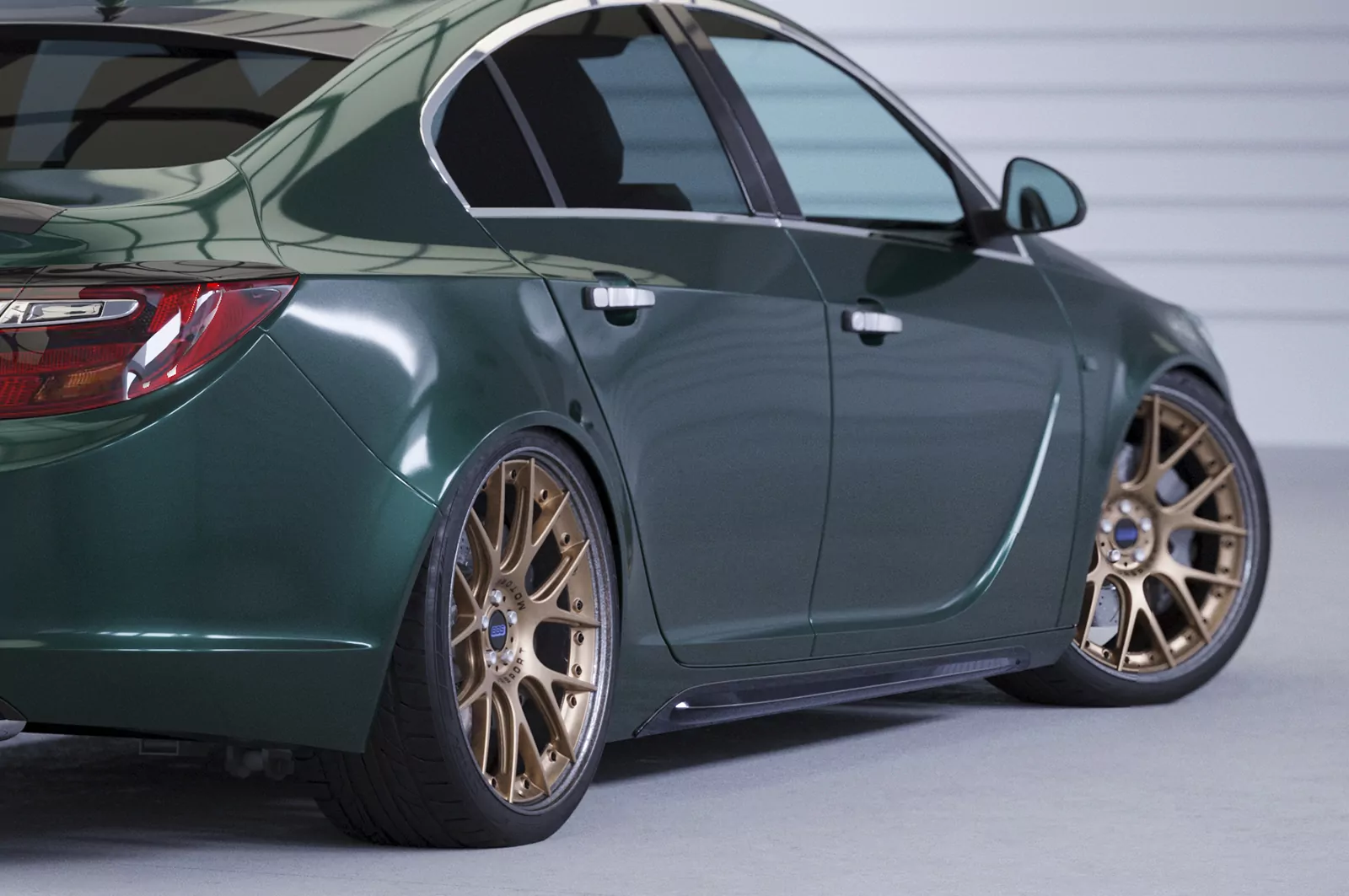 Seitenschweller für Opel Insignia A SS516 Schwarz Strukturiert