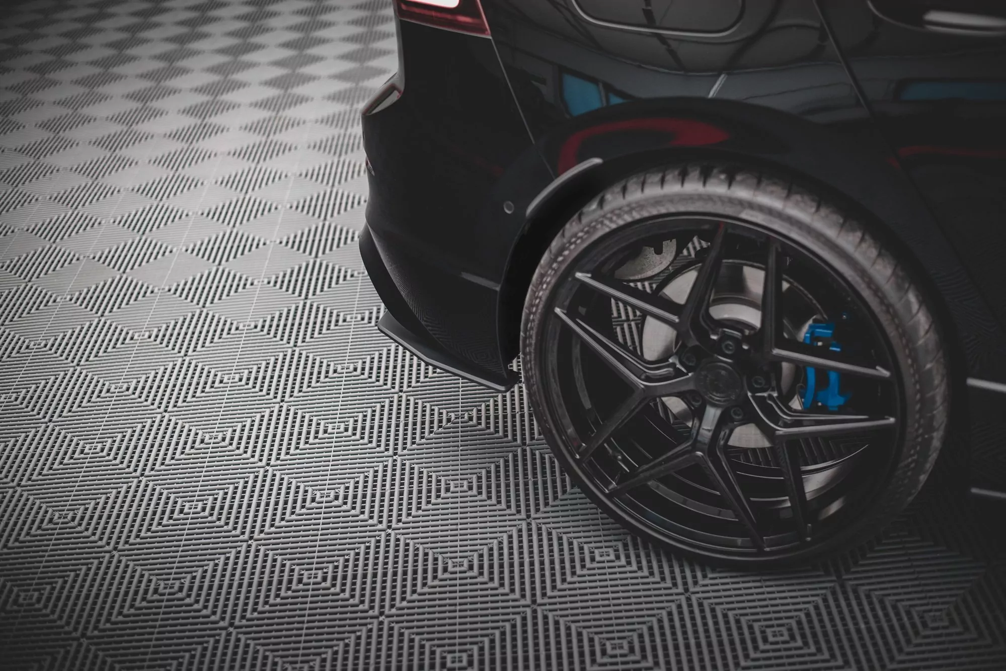 Street Pro Heck Ansatz Flaps Diffusor Für Volkswagen Golf R Mk8