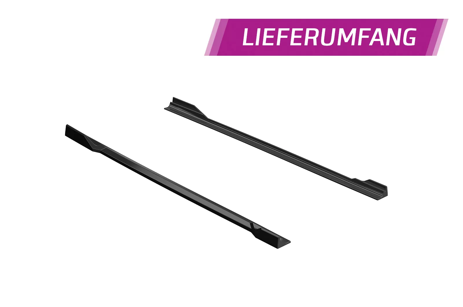 Seitenschweller für Mini F56 / F57 SS520 Schwarz Strukturiert