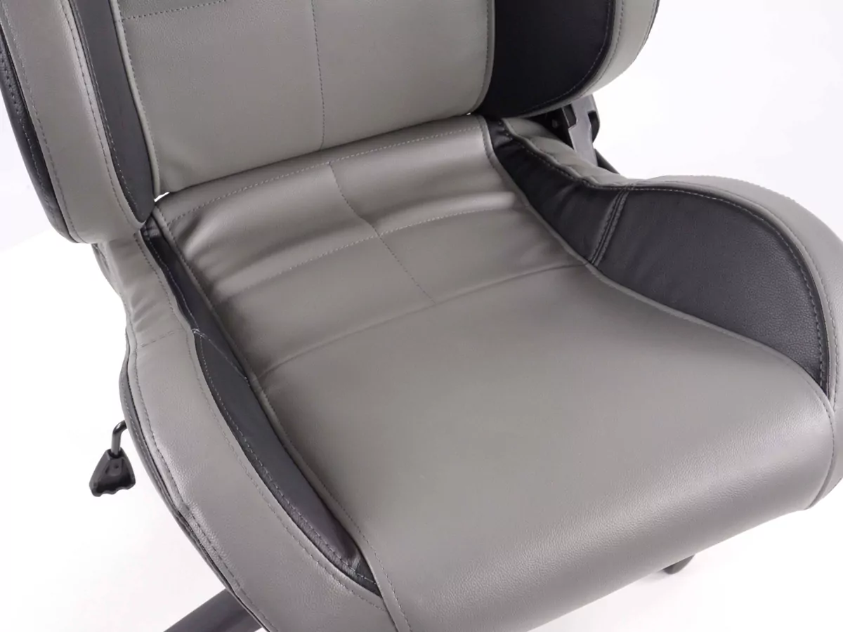 FK Sportsitz Bürodrehstuhl Pro Sport grau/schwarz Chefsessel Drehstuhl Bürostuhl