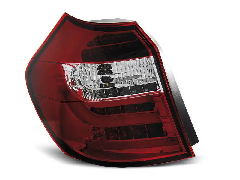 Led Bar Tail Lights Red Whie Fits Bmw E87/e81 09.07-11 Lci