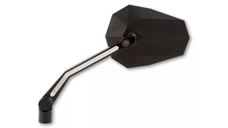 HIGHSIDER STEALTH-X4 Spiegel mit LED Blinker & Positionslicht E-geprüft