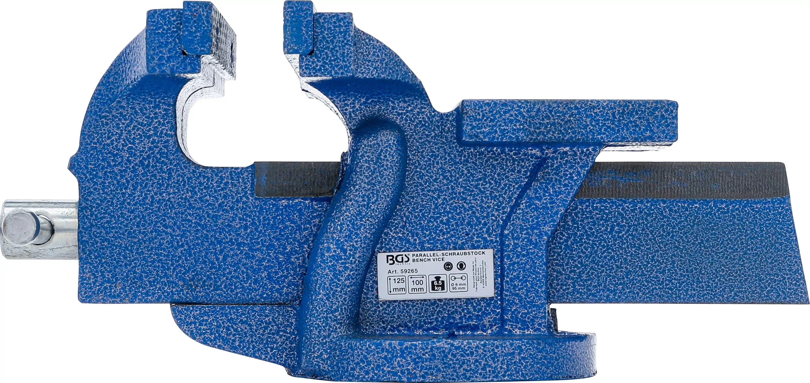 Parallel-Schraubstock | 125 mm Spannbacken