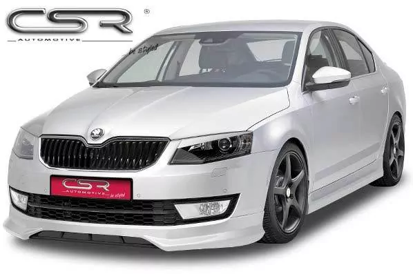 Scheinwerferblenden Carbon Look für Skoda Octavia 3 Typ 5E SB197-C Carbon Look Hochglanz