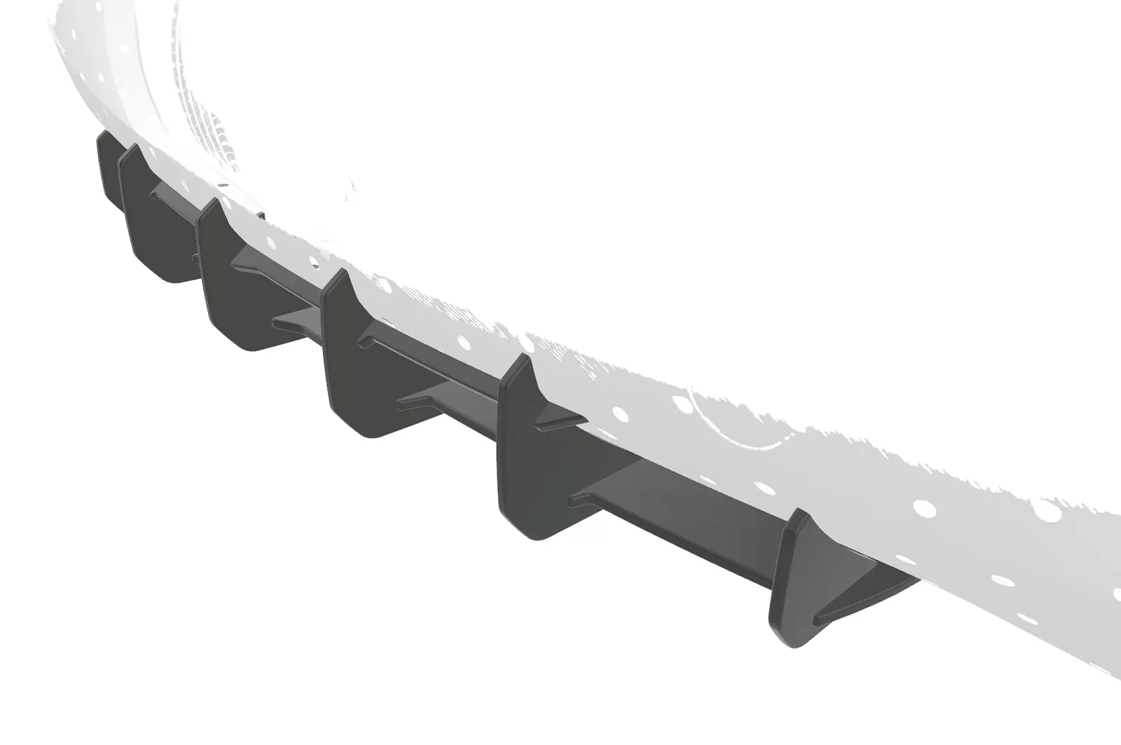 Racing Diffusor / Heckansatz für Opel Adam HA363