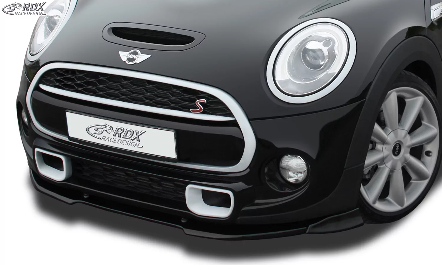 RDX Frontspoiler VARIO-X für MINI Cooper S F55/F56/F57 2014+ Frontlippe Front Ansatz Vorne Spoilerlippe