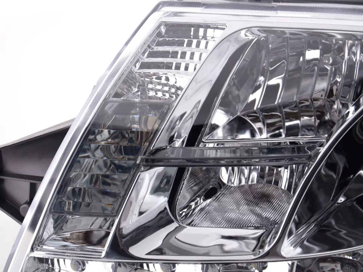 Scheinwerfer Set Daylight LED Tagfahrlicht Audi TT Typ 8N Bj. 98-06 chrom