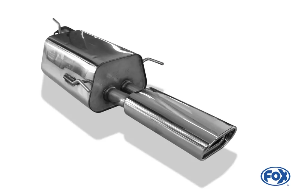 Opel Astra G Stufenheck  Endschalldämpfer Ø60mm - 135x80 Typ 53