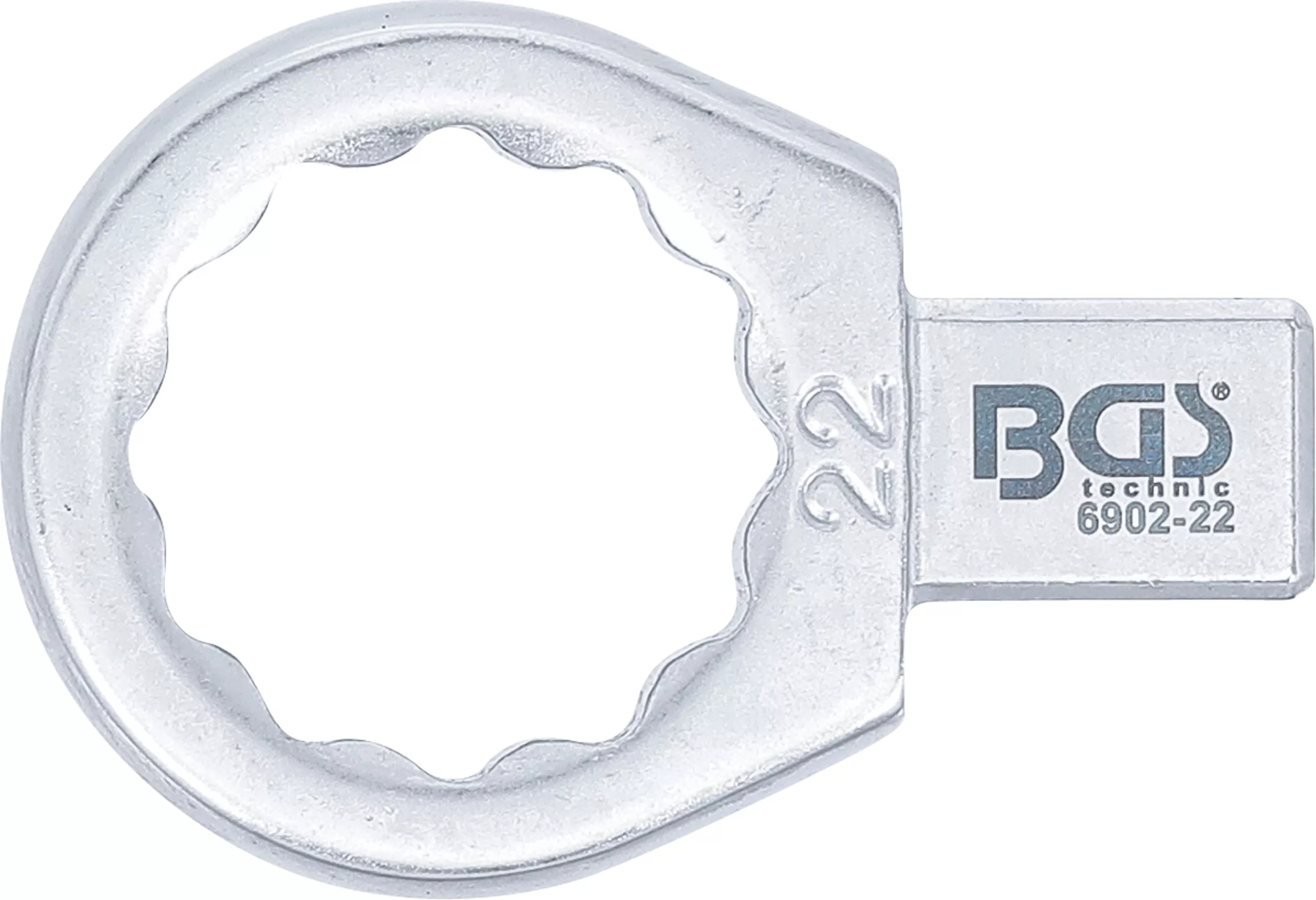 Einsteck-Ringschlüssel | 22 mm | Aufnahme 9 x 12 mm