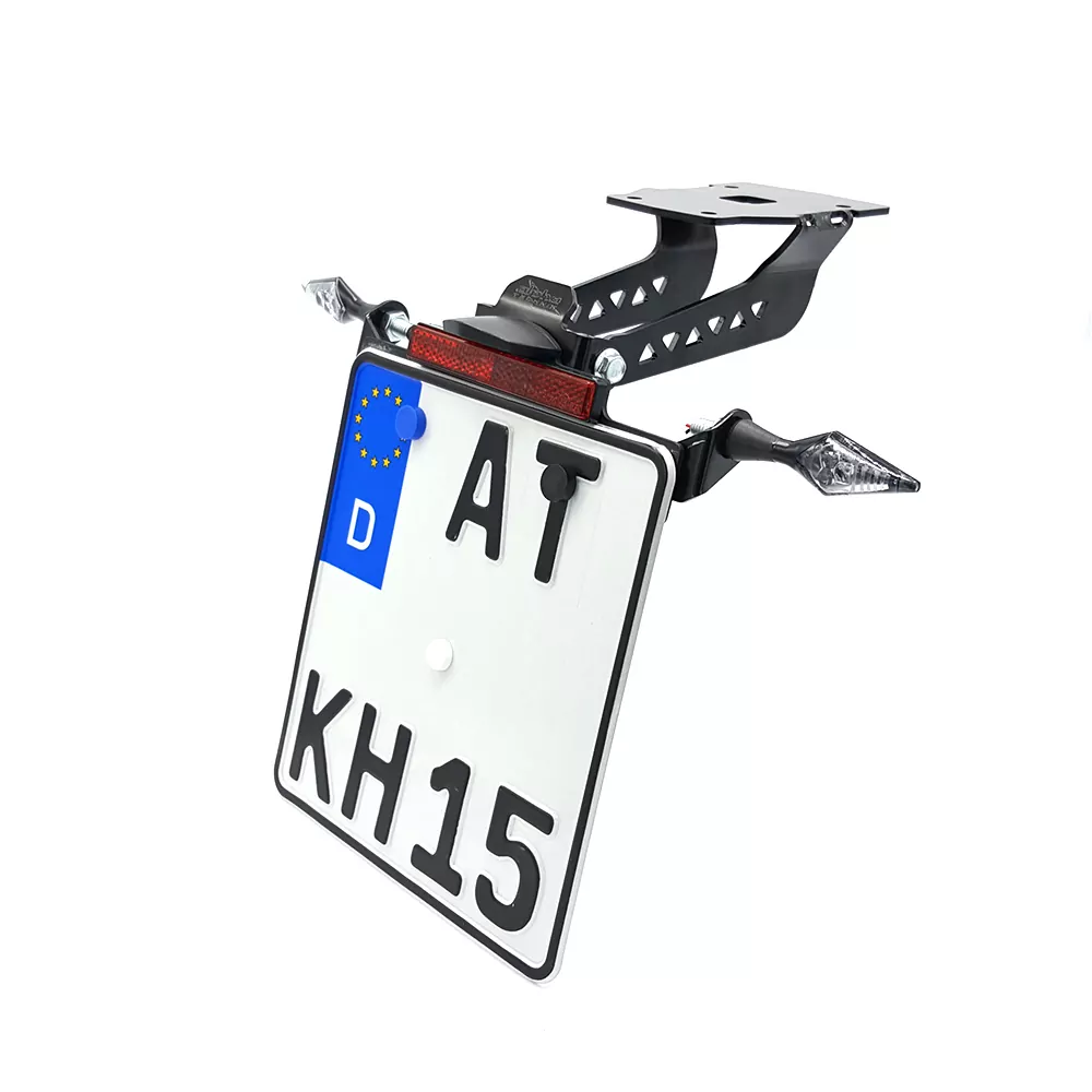 alpha Technik Kennzeichenhalter für Kawasaki Z900 ab Modelljahr 2017-