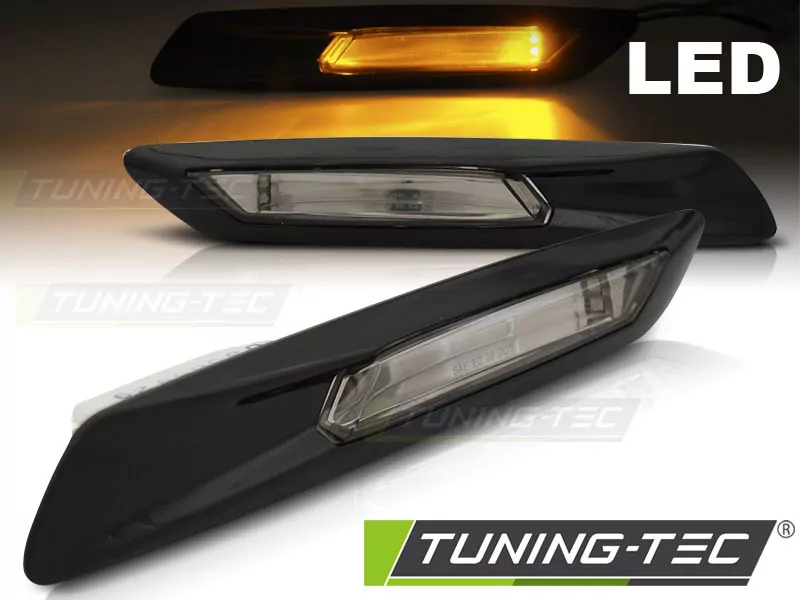 Side Direction Glossy Black Led Fitsbmw F10/f11 10-13