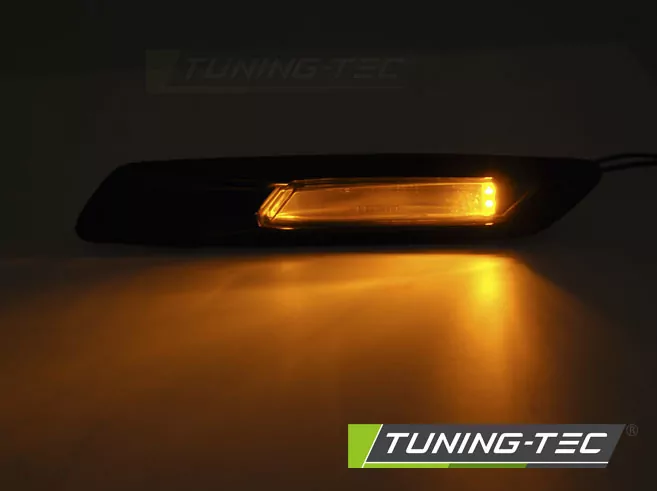 Side Direction Glossy Black Led Fitsbmw F10/f11 10-13