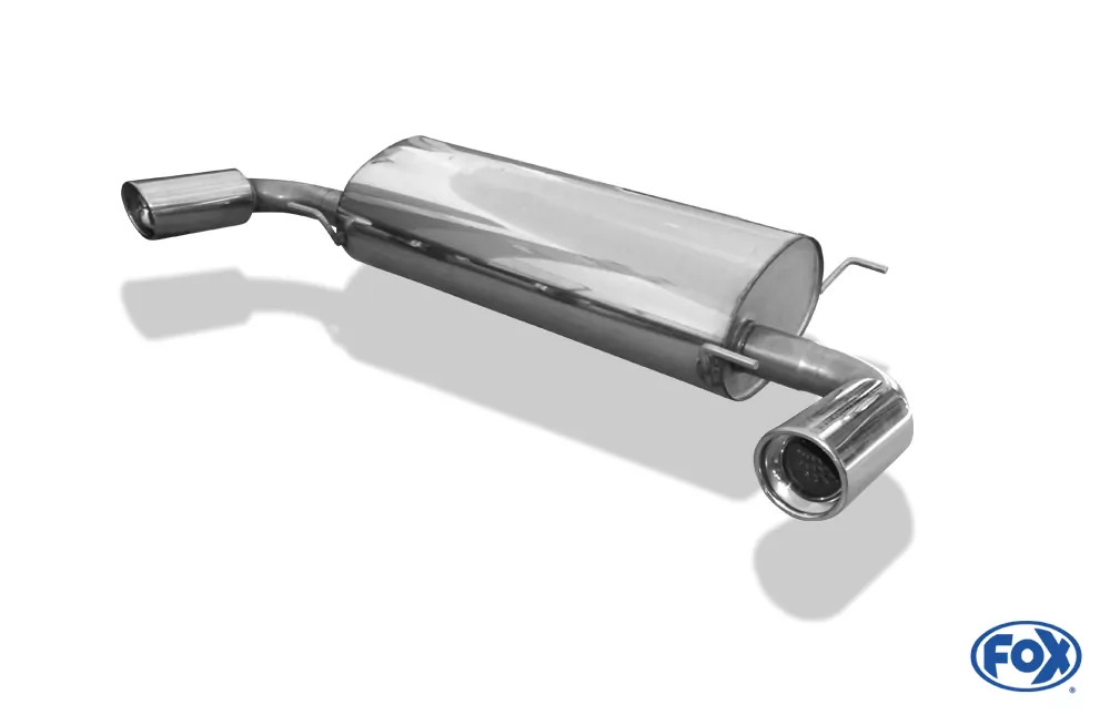 Mazda CX7  Endschalldämpfer quer Ausgang rechts/links - 1x100 Typ 17 rechts/links