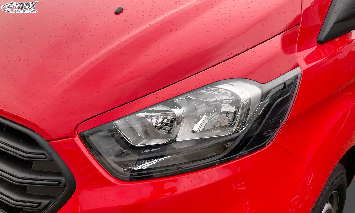 RDX Scheinwerferblenden für FORD Transit Custom & Tourneo Custom (2018-2023) Böser Blick