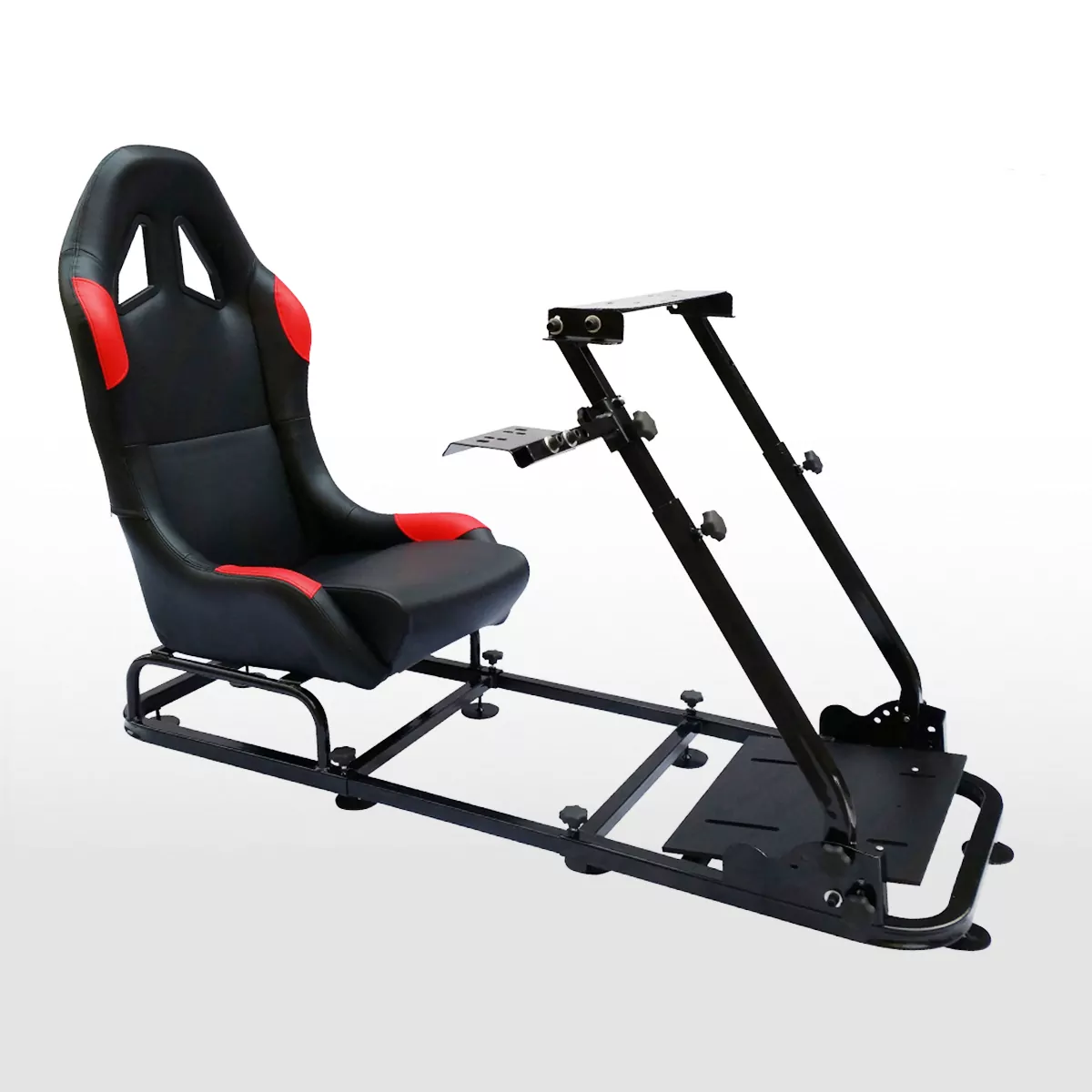 FK Gamesitz Spielsitz Rennsimulator eGaming Seats Monaco schwarz/rot