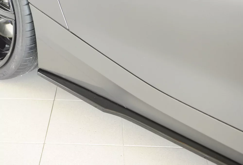 Rieger Seitenschweller rechts ansatz glanz schwarz für BMW Z4 (G4Z/G29) Roadster 03.19-