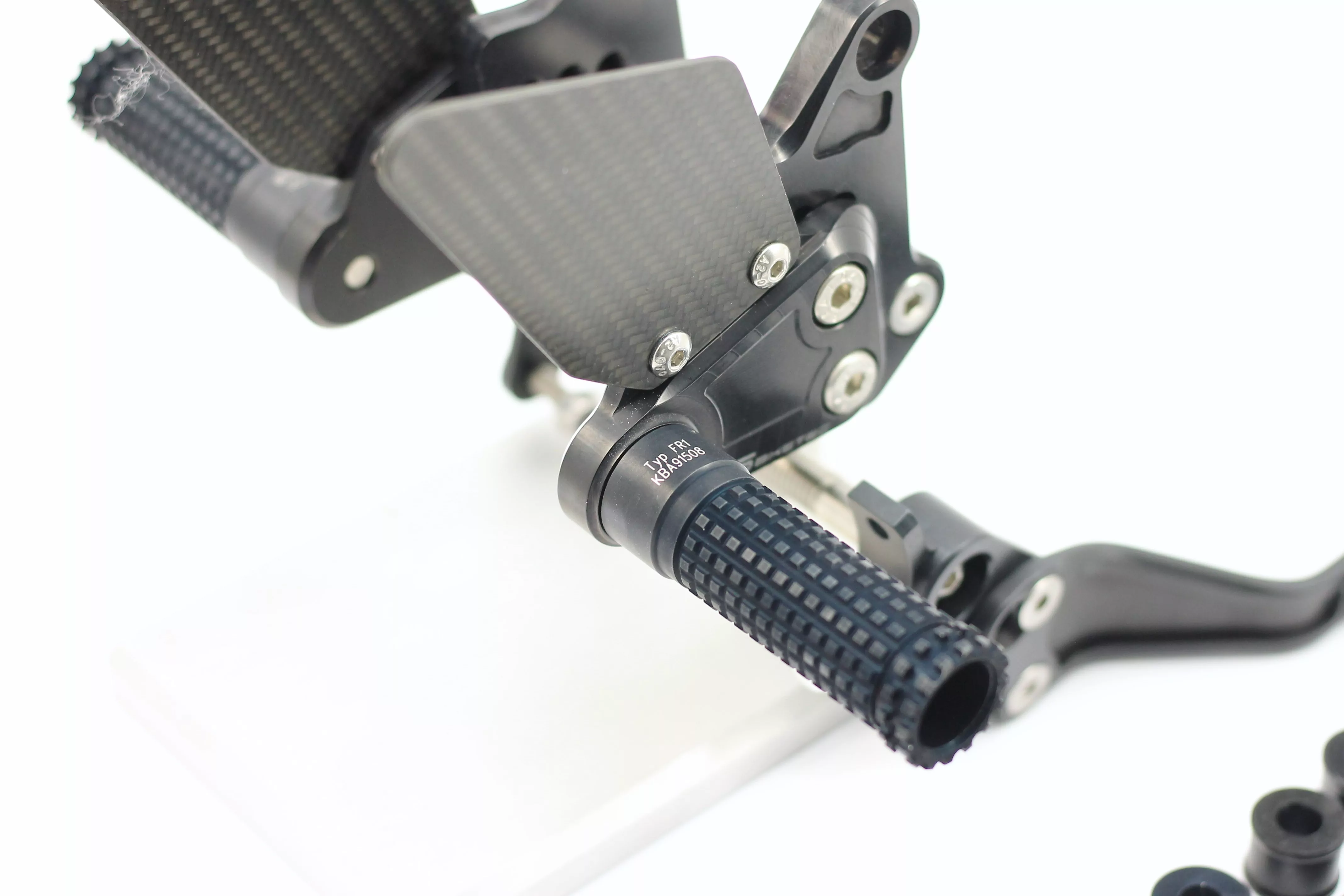 MG Biketec Sportfussrastenanlage / Rastenanlage / Fußrastenanlage mit ABE, gültig in D - A - CH für Ducati 749 / 749R ab 2003