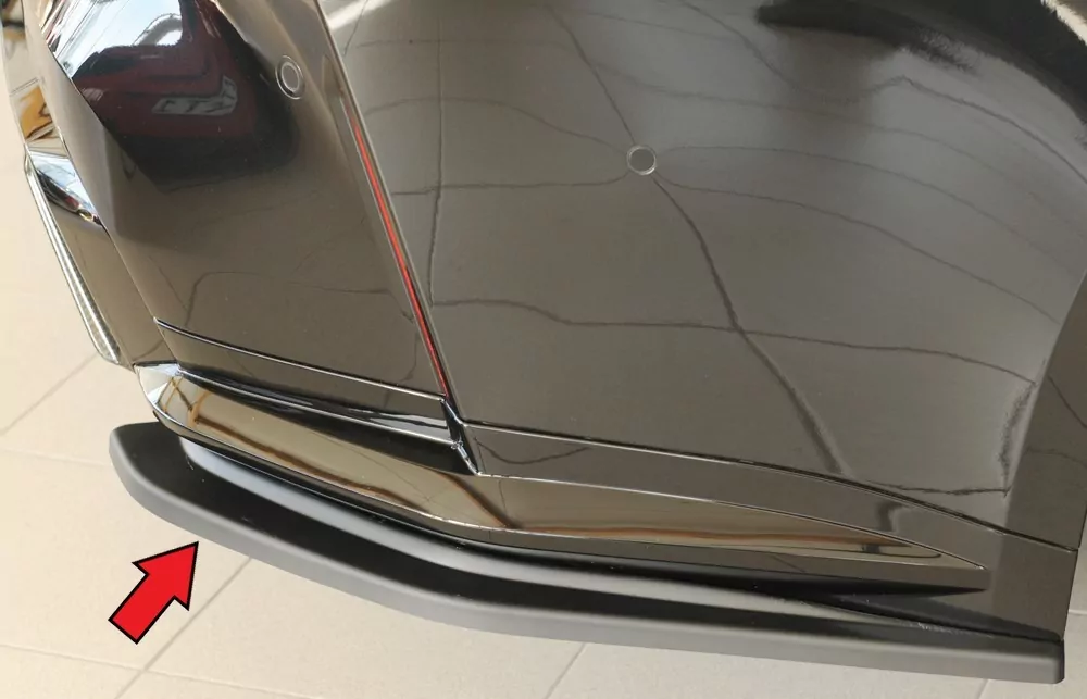 Rieger Heckschürzenansatz seitlich rechts matt schwarz für BMW 4er G83 M4 (G234M) Cabrio 06.21-