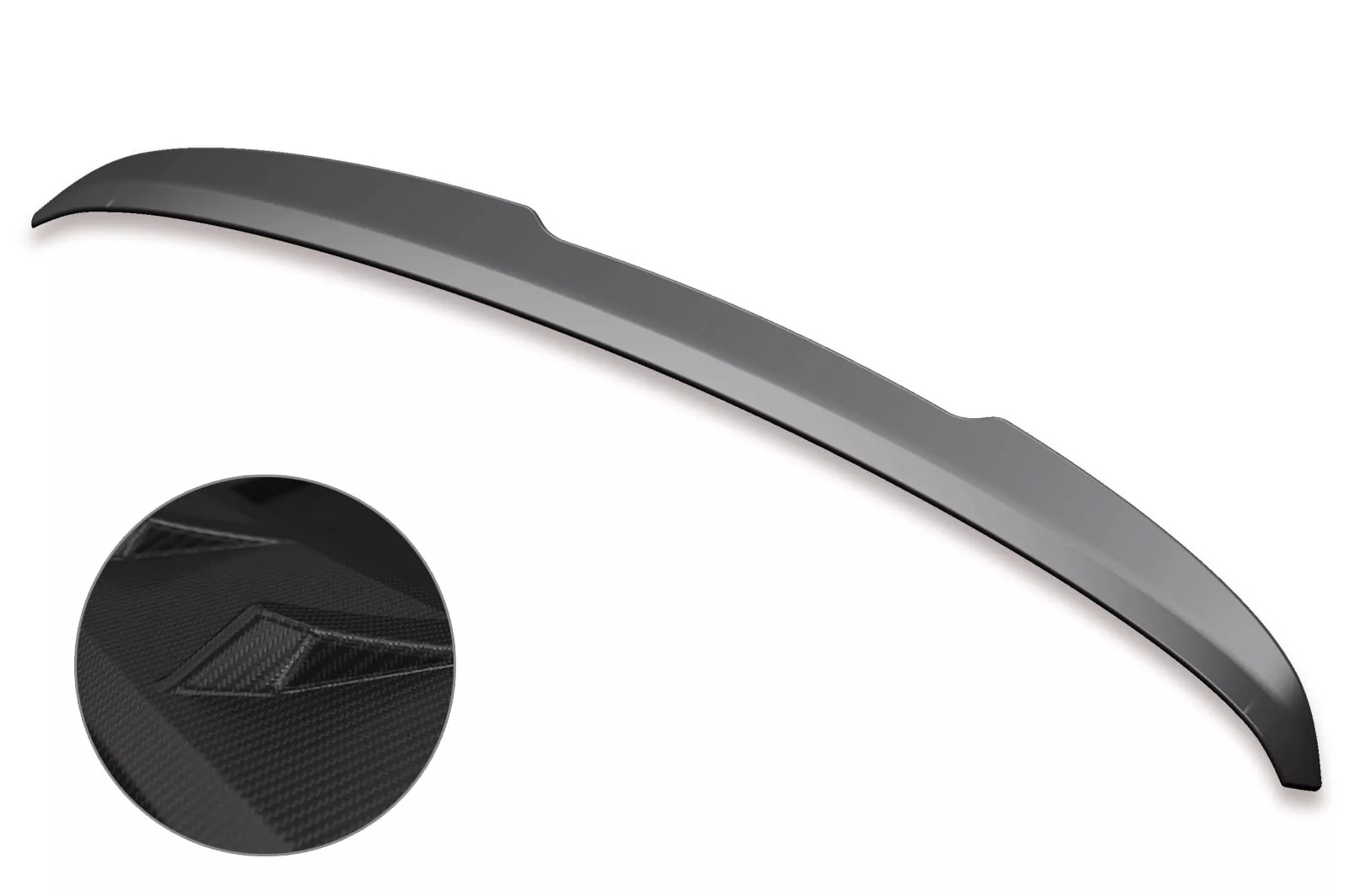 Heckflügel mit ABE für VW Touareg II HF595-M Carbon Look (matt)