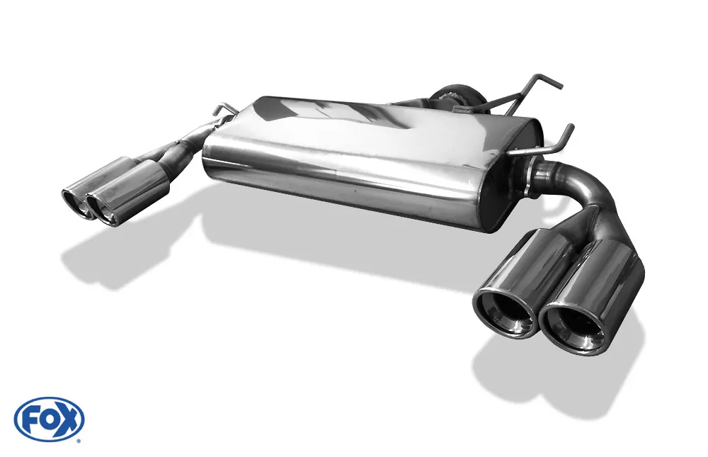 Mitsubishi Lancer CYO - Stufenheck/ Sportback  Endschalldämpfer quer Ausgang rechts/links - 2x90 Typ 17 rechts/links