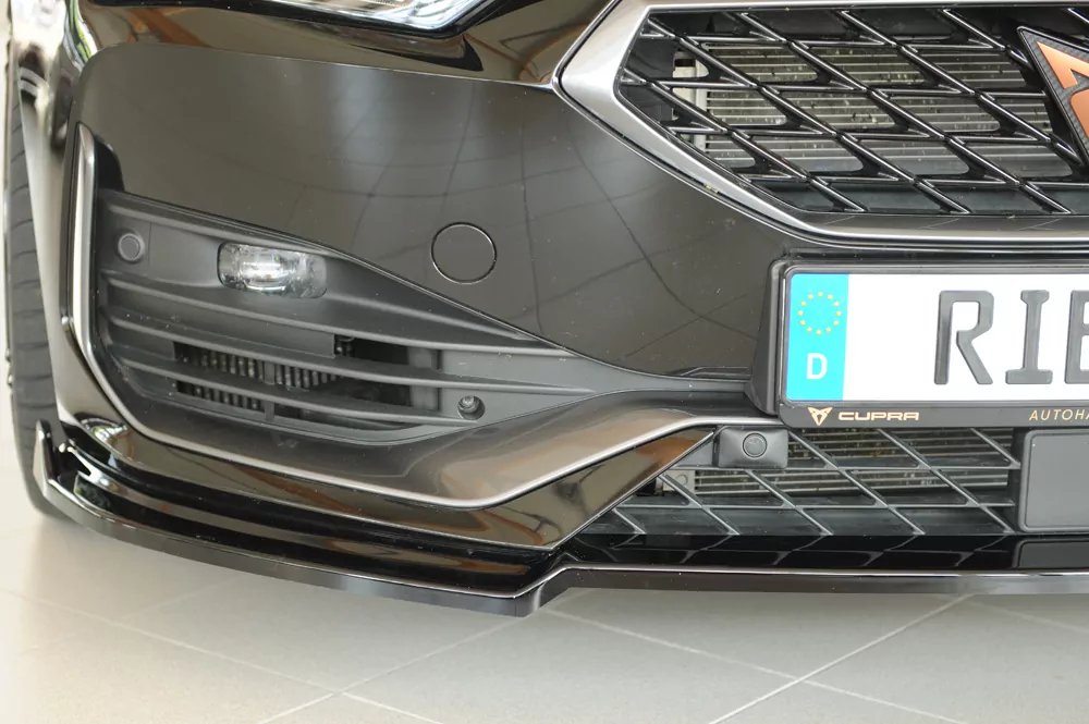 Rieger Spoilerschwert glanz schwarz für Cupra Leon (KL) 5-tür. (ST/Sportstourer) 09.20-06.24 (bis Facelift)