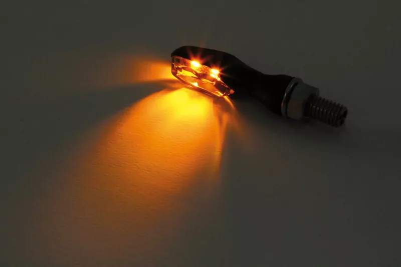 HIGHSIDER pro Sonic-X2 LED Indicator Black/Smoke E-Approved (Pair)