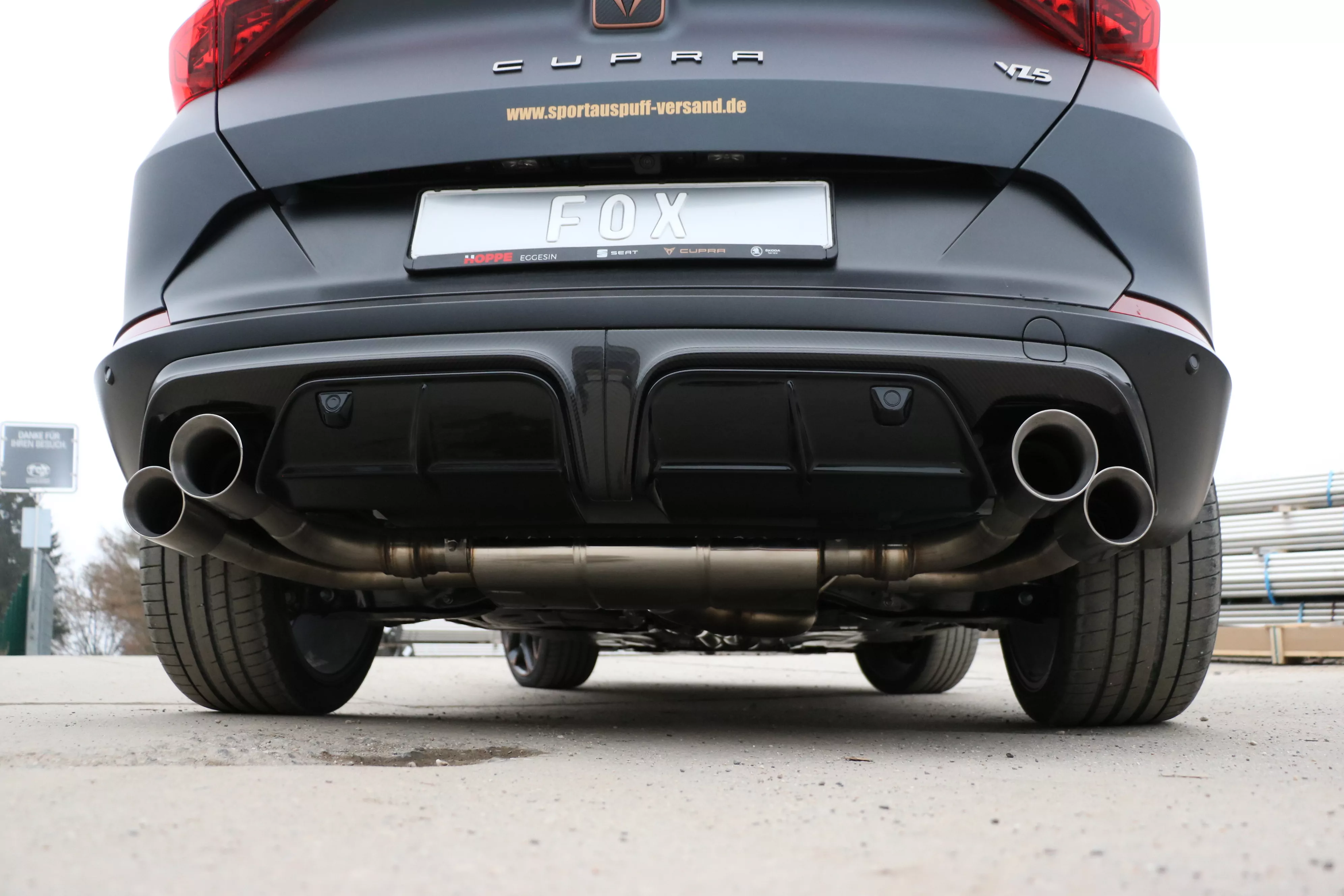 CUPRA Formentor 4x4 - VZ5  Endschalldämpfer mit 2 Abgasklappen - 2x100 und 2x90 Typ 25