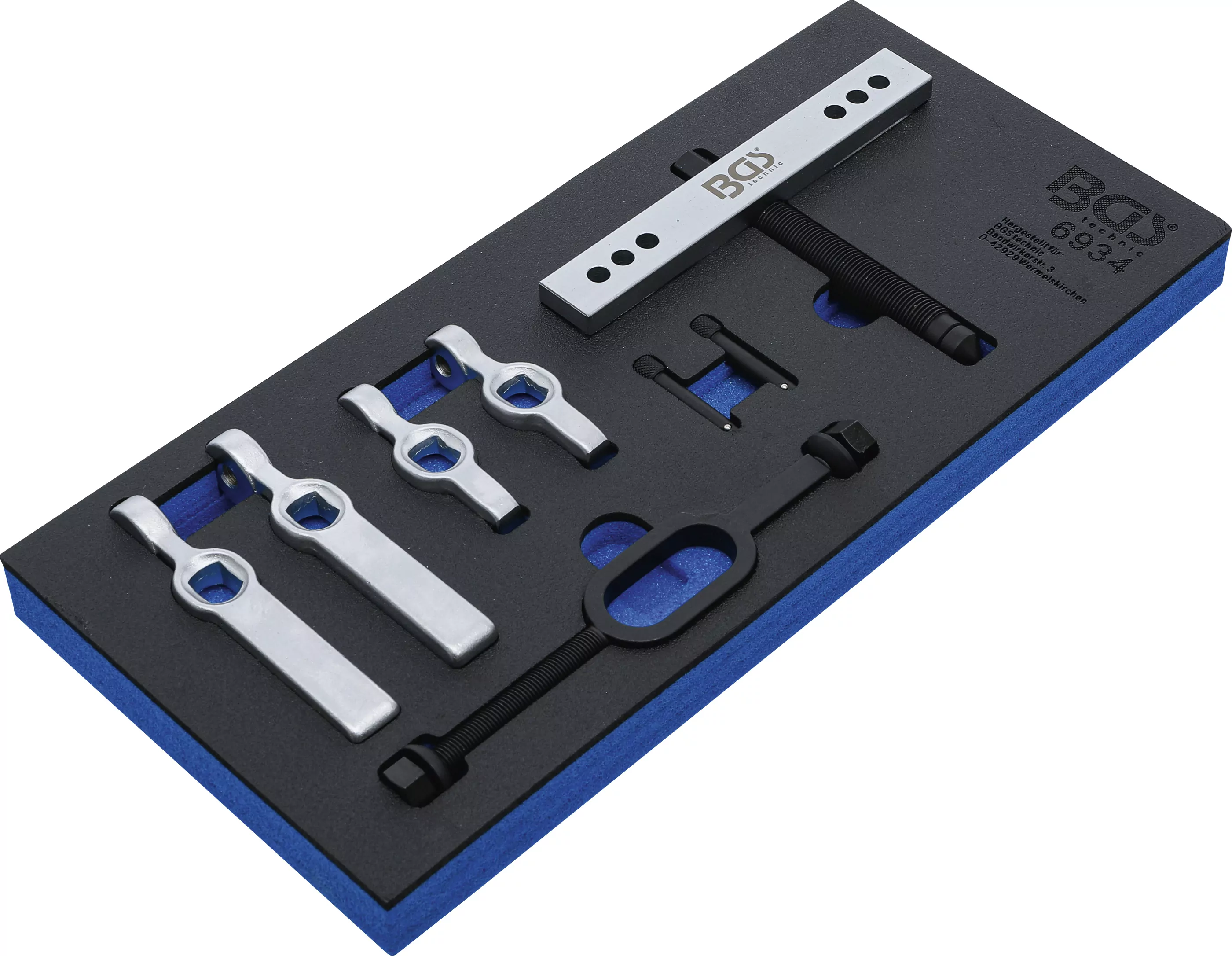 Klimaanlagen-Riemenscheiben- & Kupplungs-Abzieher-Satz | 9-tlg.