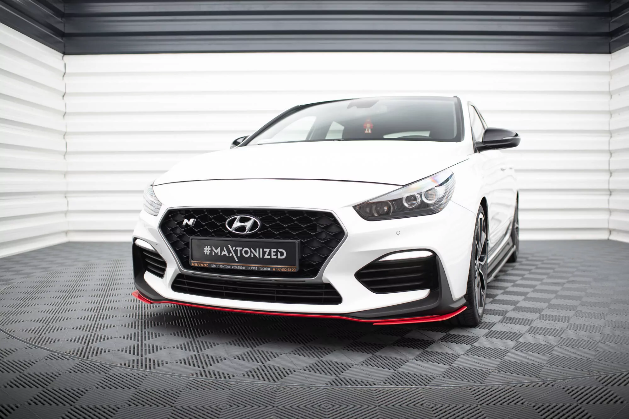 Front Ansatz Passend Für Passend Für Hyundai I30 N Mk3 Hatchback / Fastback